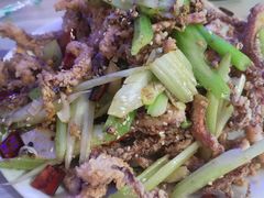 干煸鱿鱼须-鑫来子菜馆