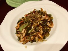 葱爆小河虾-我家福厨(万达中餐厅店)