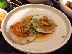蒜蓉粉丝蒸扇贝-水裹汤泉生活馆餐厅