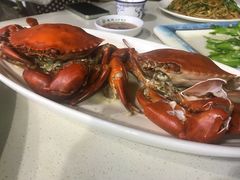 清蒸大肉蟹-锦里海景海鲜餐厅.三亚老字号(亚龙湾中心广场店)