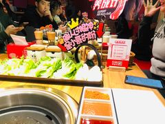 自助取餐区-炉小哥烤肉(信万广场店)