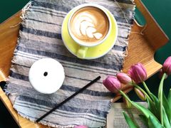 cream&nbsp;latte-Cafe Rooftop Cheongsapo