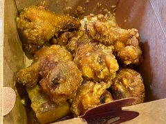 黄油蒜炸鸡翅-富乐满韩国正宗炸鸡韩国料理(虹泉路店)