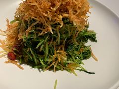 巧拌豆苗-四季民福烤鸭店(王府井灯市口店)