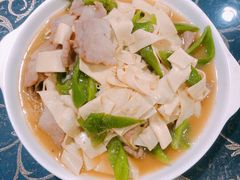 千张炒肉片-国生茶庄·地道农家菜团建活动