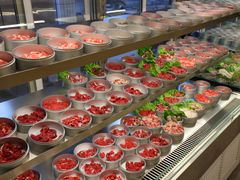 自助取餐区-晓沸牛肉海鲜小火锅(白湖亭万达广场店)