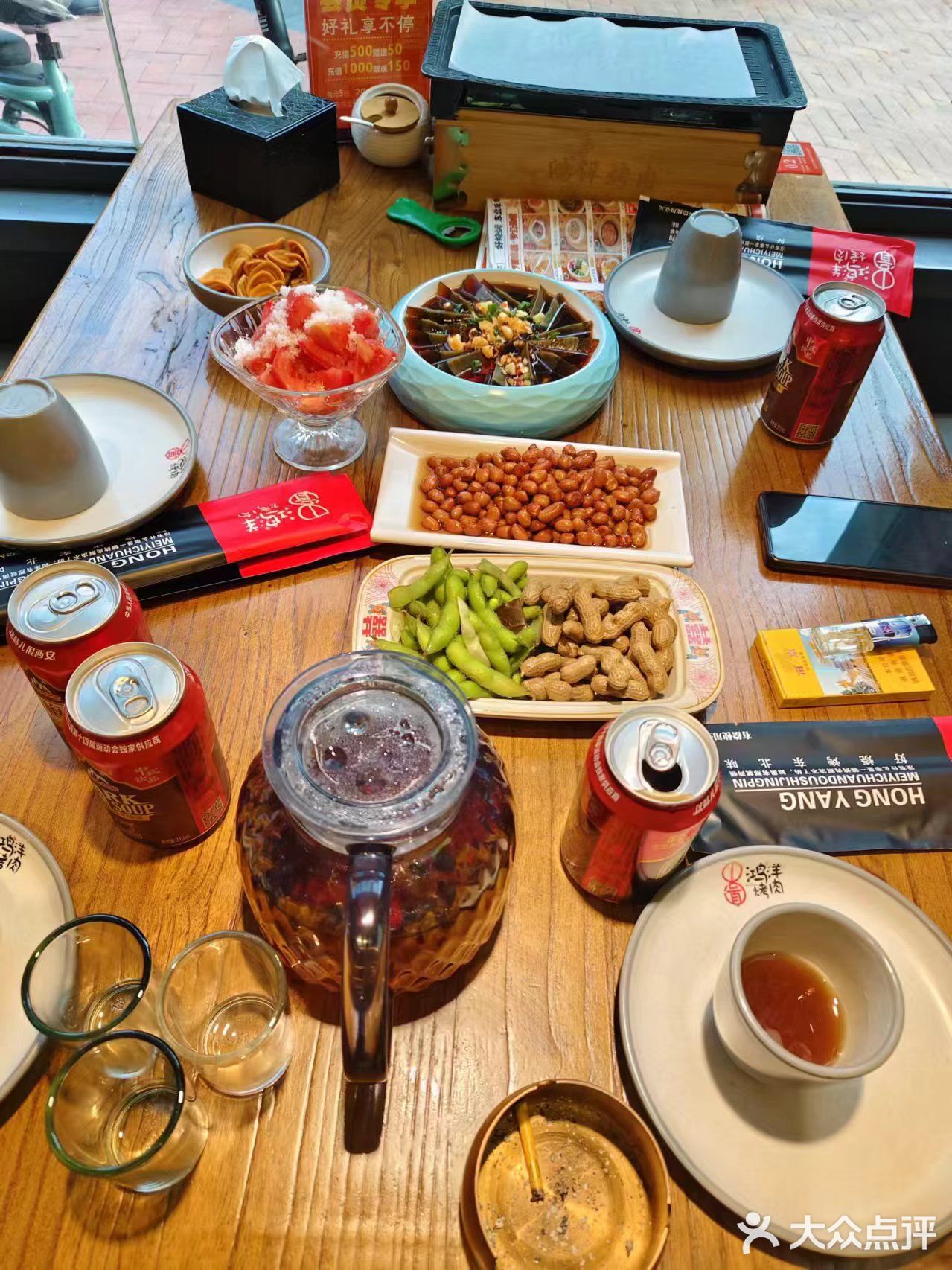 鸿洋烤肉中海城店——味蕾的狂欢之旅  朋友强