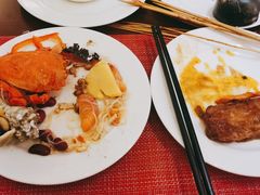 软壳蟹汉堡-韵咖啡自助餐厅(天津香格里拉店)