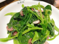 腊味芥兰-去茶去餐厅(中央大街店)