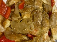 土豆片栲栳栳-一盏明灯全素斋(殊像寺店)