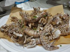 椒盐虾蛄-好兄弟郭巨海鲜(天一阁店)