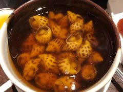 古越陈酿煮花螺-杭州西子湖四季酒店·金沙厅