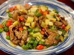 小炒黄牛肉-曾福兴