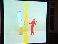-Nathalie Djurberg与Hans Berg“牛皮纸包裹的月亮”-Prada荣宅当季展览