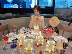 餐具摆设-海派悦庭·海胆烧麦·新融合菜(凯德广场店)