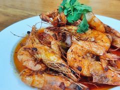 油焖大虾-桔子海鲜烧烤大排档(台东店)