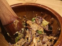 皮蛋青椒擂茄子-费大厨辣椒炒肉(皇庭广场店)
