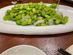 百合炒蚕豆-陆壹捌餐厅(五大道店)