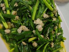 韭菜炒蚬子-皮五鱼汤面(老街店)