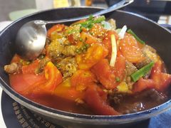 -贵州辣子鸡番茄鸡