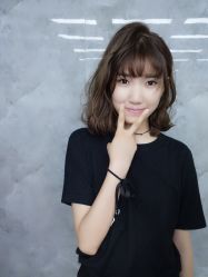 -INS羽毛接发·巴黎画染