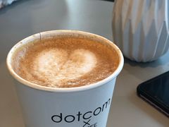 姜糖拿铁【圣诞特饮】-dotcom coffee古点咖啡(致真大厦店)