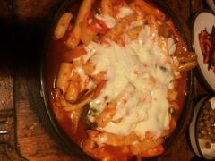 奶酪海鲜炒米条-包装马车·韩国料理·포장마차