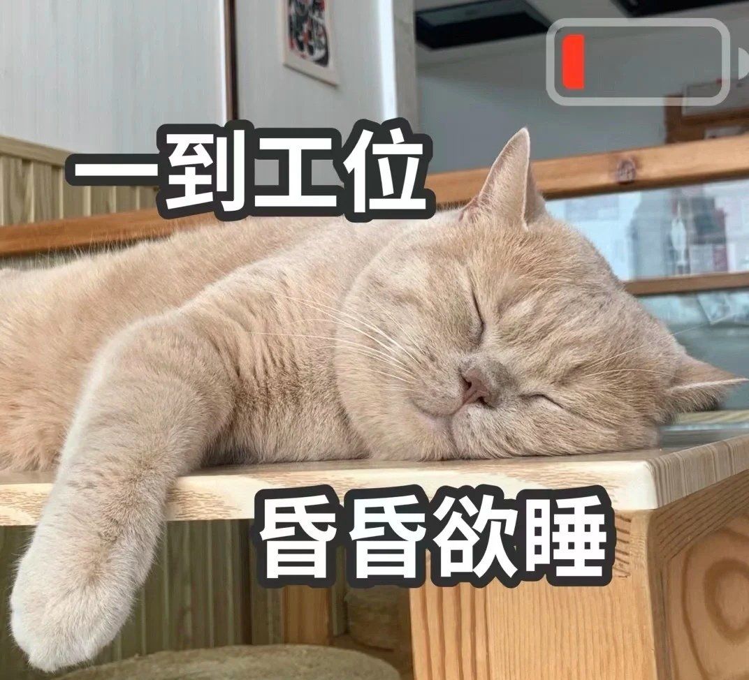 一到上班就犯困