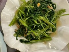 普宁豆酱炒空心菜-盛中钰广味小馆