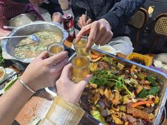 -干老庆贵州留一手烤鱼·地摊火锅(财经大学店)