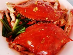 姜葱梭子蟹-丰收渔港饭店(嵊泗店)