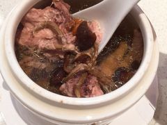 茶树菇老鸡炖盅-膳心记-明火四宝煲仔饭(燕南店)