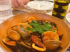 海鲜墨鱼意面-IL TEATRO 精品意大利餐厅