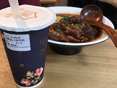 红烧牛肉面+眷村奶茶-厝内小眷村(天河南一路店)