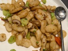 山药炒澳带-望乡楼上海菜(日月光店)