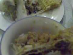 奋战中的羊脊骨~-东北大菜馆(延长路店)