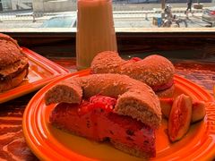 加州胭脂&nbsp;California&nbsp;Pink-Catch Bagel(芳草地店)