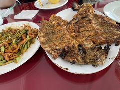 -北京龙庆四季香农家饭庄·灶台鱼·碳烤虹鳟鱼(龙庆峡店)