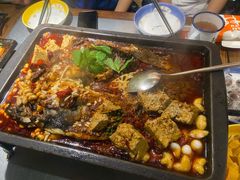 -探鱼·鲜青椒爽麻烤鱼(银泰城店)