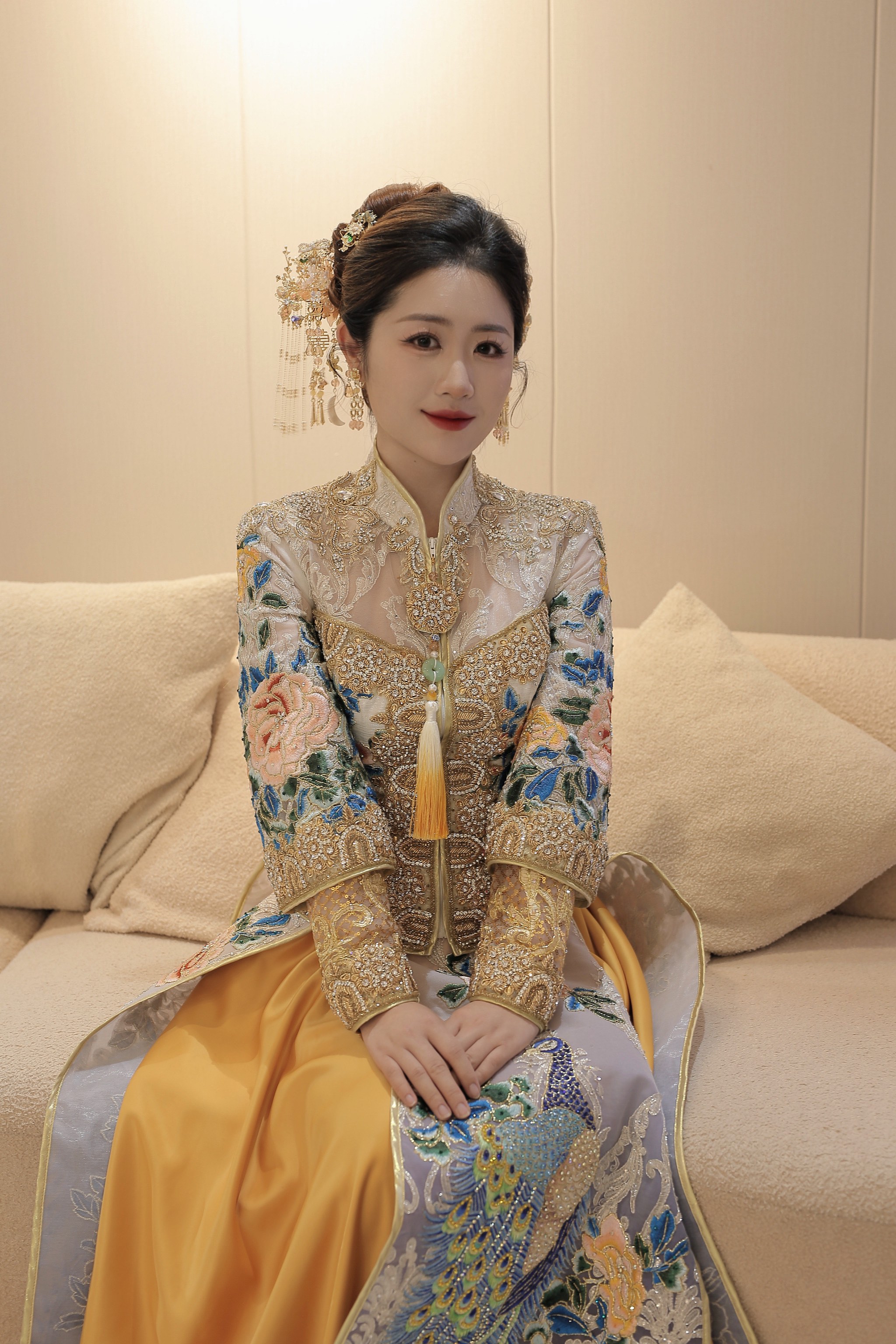 杨颖同款秀禾服图片