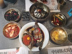 -草家酱蟹炭火烤肉店(珲春南路二店)