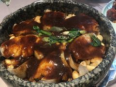 石锅碟鱼肉-宏达宴老菜馆(群力第四大道店)