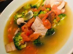 上油西兰花-绿茶餐厅(西单老佛爷店)