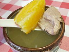 鲜川贝老树橙炖猪腱汤-龙桥私厨·姜花菊花过桥鱼·顺德菜(容桂店)