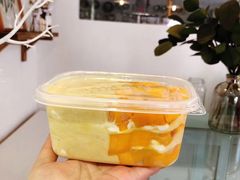 芒果便当千层蛋糕-艾加柒克蛋糕茶歇甜品台(春熙路店)