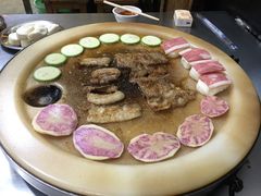 -老姐石板烧烤+铜炭火锅(总店)