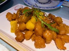 黄金菠萝肉-富贵春饼·烤鸭·大厨现炒(诸城店)