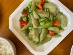 丝瓜毛豆-牧羊餐厅
