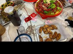 -海盗船. 龙虾烧烤. 酒馆