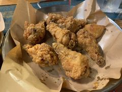 炸鸡一半一半-富乐满韩国正宗炸鸡韩国料理(虹泉路店)